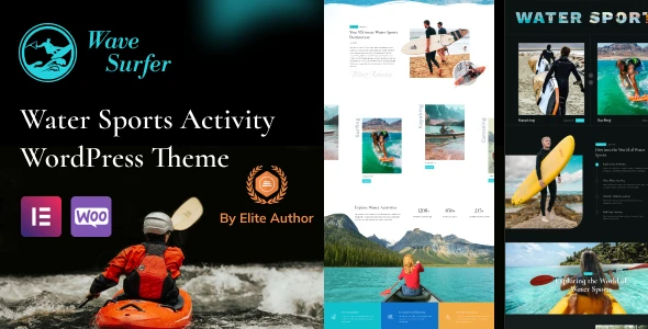 WaveSurfer – Surfing and Water Sports WordPress Theme